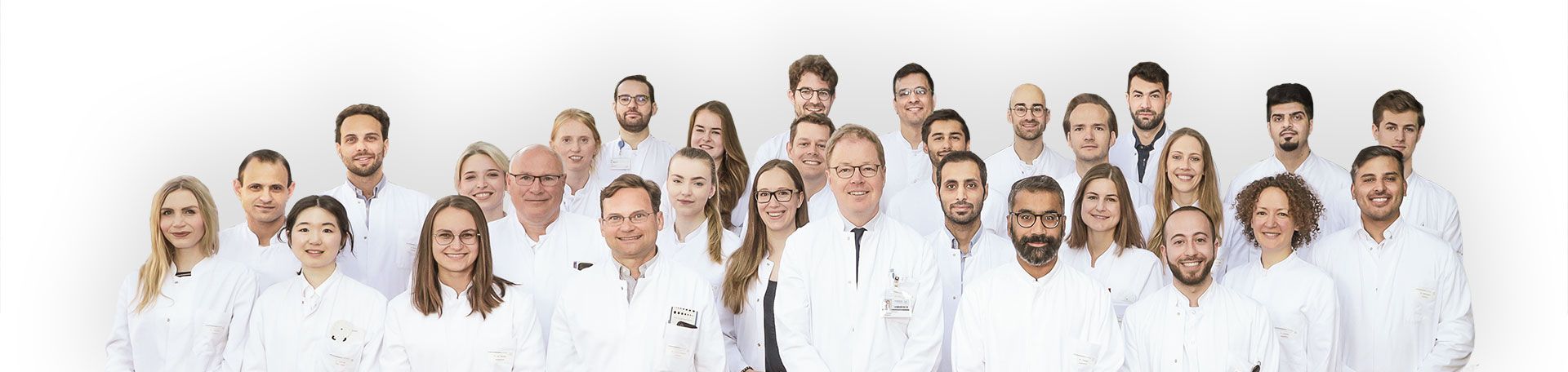 Gruppenfoto Ärzteteam der Augenklinik