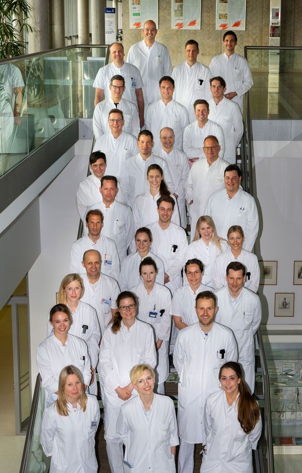 Gruppenfoto des Teams der Chirurgie I