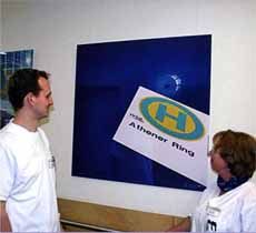 Kunst im Zentrum für Innere Medizin Ausstellung 2006 Künstler Harald Müller