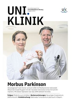 Das Titelbild der aktuellen Ausgabe des Patientenmagazins des UKW.