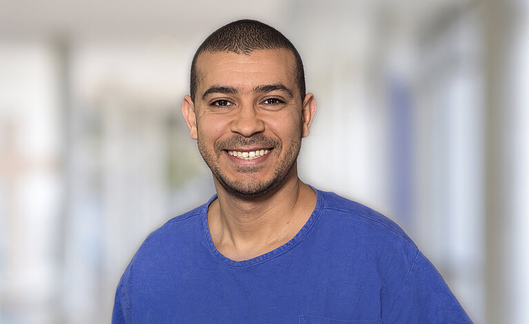 Hedi Rezgui. Foto: Angie Wolf Portraitfoto von Hedi Rezgui