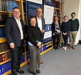 Gruppenbild mit Thomas Zöller