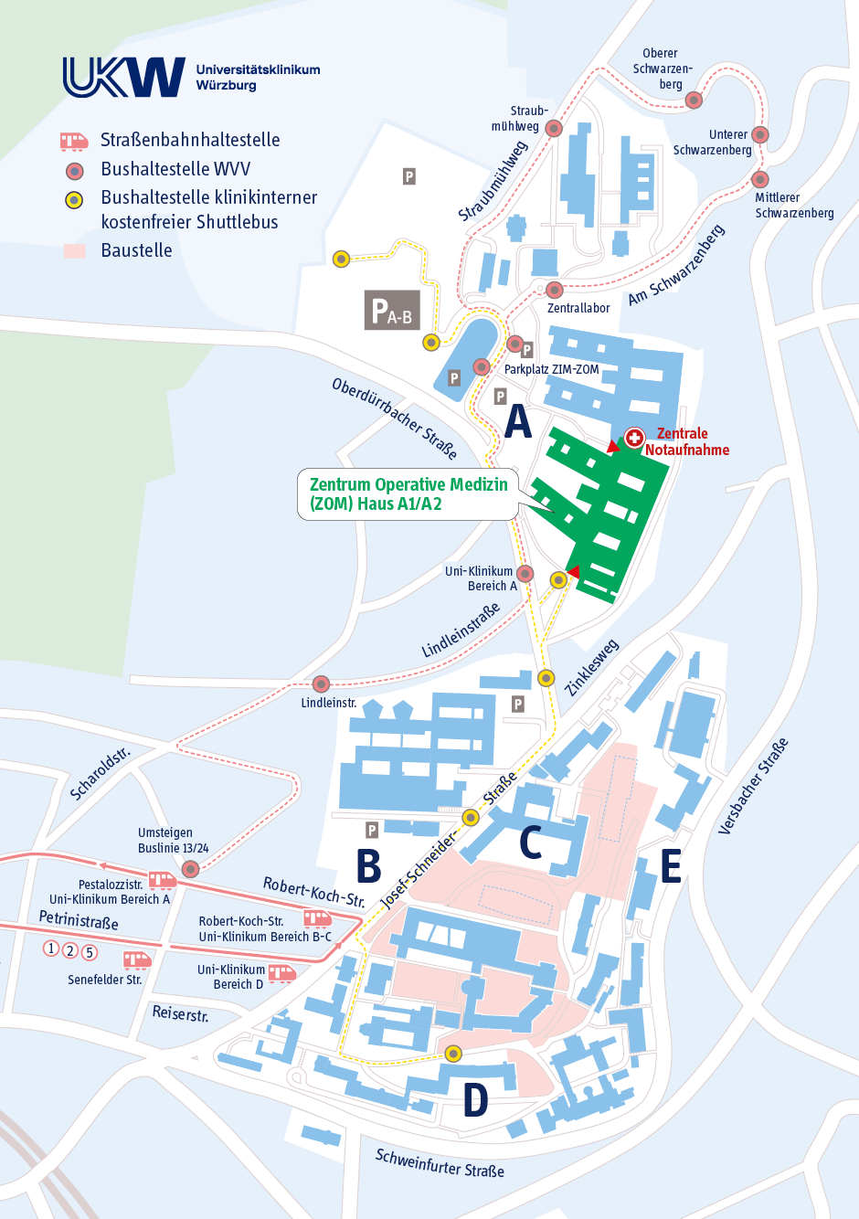 Lageplan ZOM