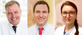 Prof. Wöckel,  Dr. Joukhadar und Dr. Jeschke
