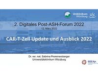 Videovortrag zu "CAR-T-Zell Update und Ausblick 2022"
