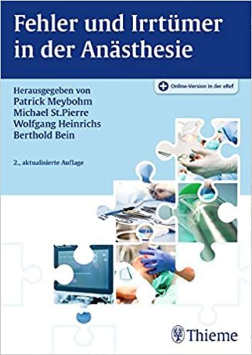 Titelseite des Buches Fehler und Irrtümer in der Anästhesie 