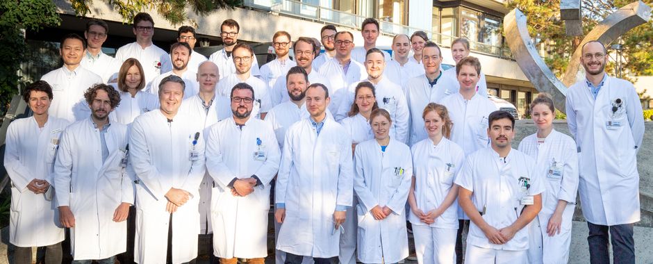 Gruppenbild des Neurologie-Teams