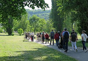 Mainufer Spaziergang Selbsthilfegruppen