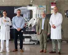 Impressionen vom Infotag Operationsroboter live erleben