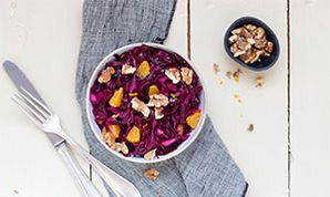 Fruchtiger Rotkohl-Salat