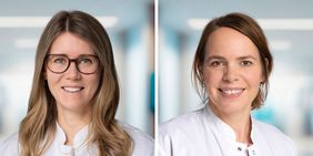 Dr. Saskia-Laureen Herbert (links) und Dr. Claudia Staib