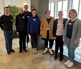 Gruppenbild Demenzbeauftragte und Praktikanten