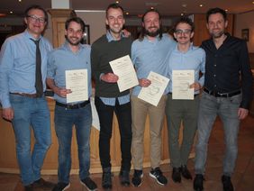 Gruppenbild der Gewinner