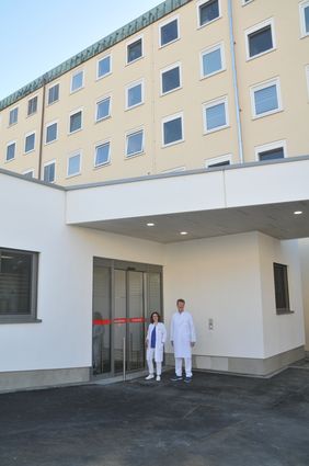 Außenansicht neue Notaufnahme
