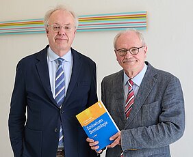 Prof. Dr. Matthias Goebeler und Prof. Dr. Henning Hamm
