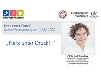 Titel Abendsprechstunde Herz unter Druck: Dr. Frey