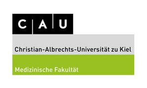 Logo der Medizinischen Fakultät der Christian-Albrechts-Universität zu Kiel.