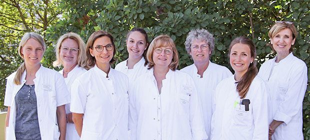 Gruppenfoto: Das Team der Palliativmedizin