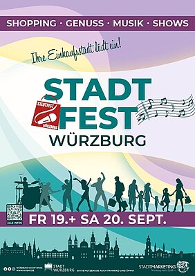 Poster Würzburger Stadtfest 