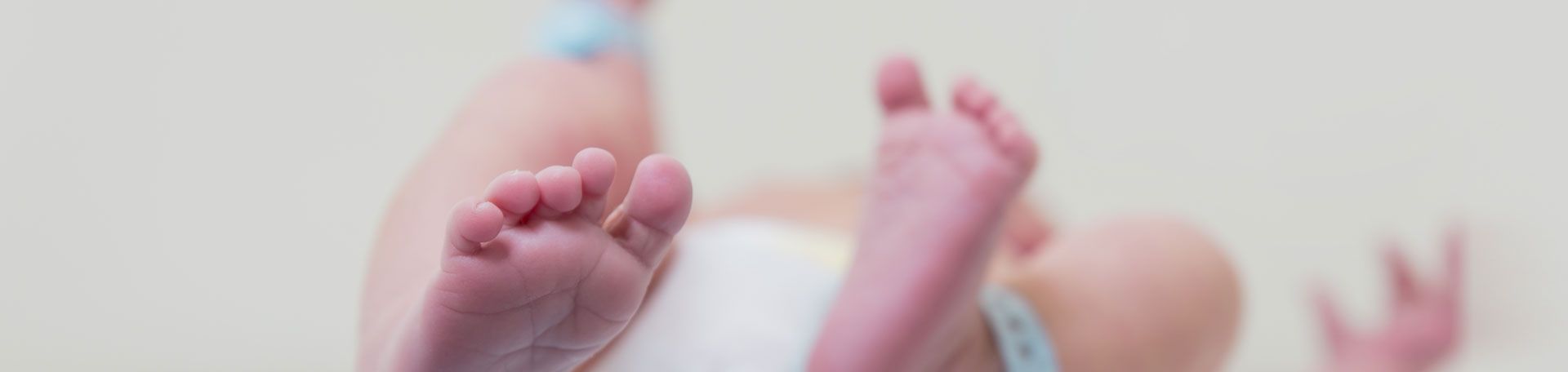 Illustrationsbild: Füße eines Neugeborenen