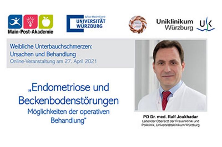 Titel Abendsprechstunde weibliche Unterbauchschmerzen Dr. Joukhadar