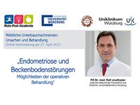Titel Abendsprechstunde weibliche Unterbauchschmerzen Dr. Joukhadar