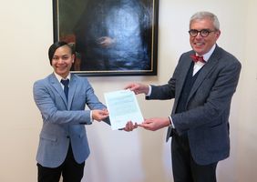 Dr. Maik Luu und Prof. Dr. Matthias Frosch 