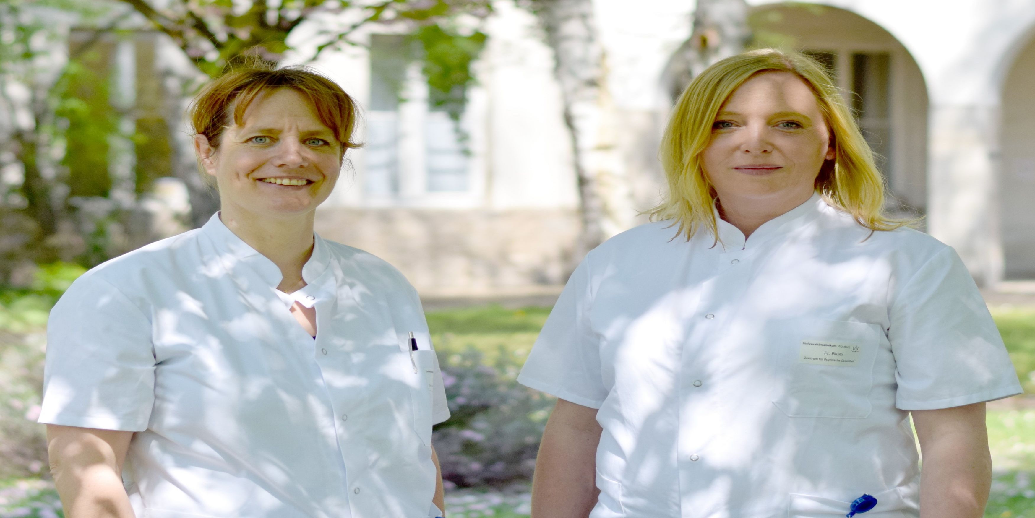 Daniela Bürtsch (links) und Christine Blum sind die neuen Babylotsinnen am Uniklinikum Würzburg.