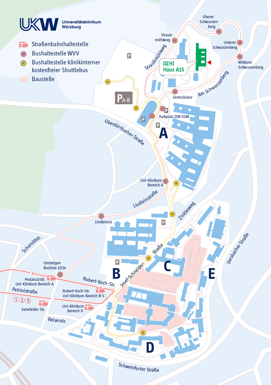 Lageplan Lageplan DZHI