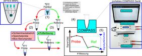 Grafik mit Funktionsweise des neuartigen COMPASS-Tests