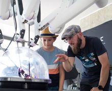 Impressionen Infotag Operationsroboter live erleben