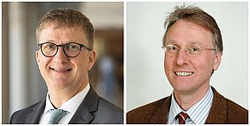 Portraitfotos Prof. Dr. Sebastian Walther und PD Dr. Martin Lauer