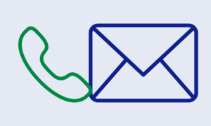 Symbolbild Telefon und E-Mail