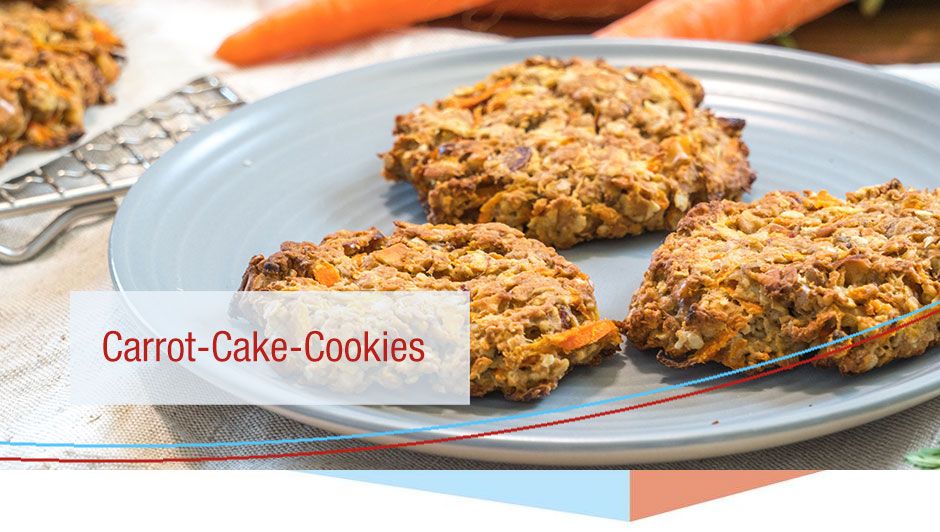 Carrot-Cake-Cookies © EatSmarter
