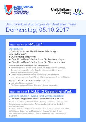 Messe Flyer