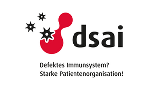 Logo dsai. Defektes Immunsystem? Starke Patientenorganisation! 