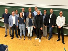 Gruppenbild der Organisatoren der Veranstaltung 