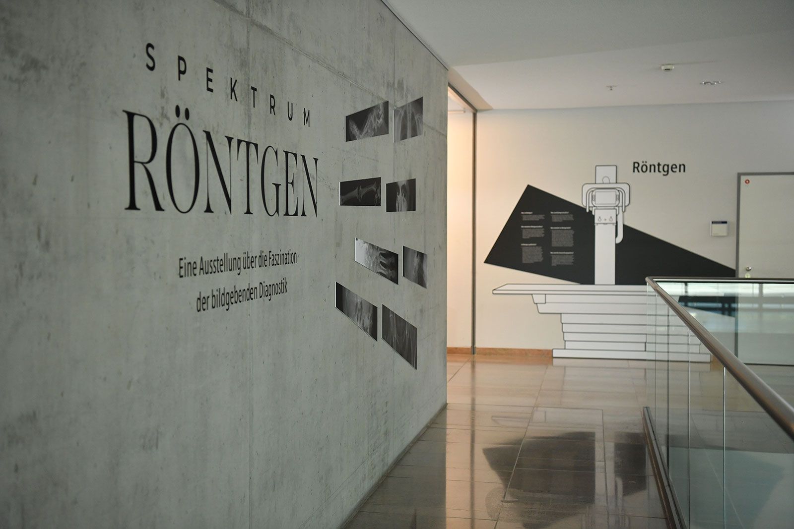 Impressionen der Ausstellung Spektrum Röntgen