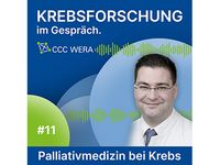 Illustrationsbild Podcast Krebsforschung im Gespräch. Palliativmedizin bei Krebs