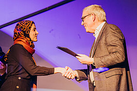 Matthias Frosch und Dalia Sheta.