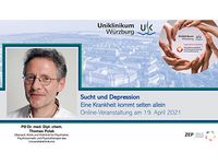 Titel Sucht und Depression - eine Krankheit kommt selten allein
