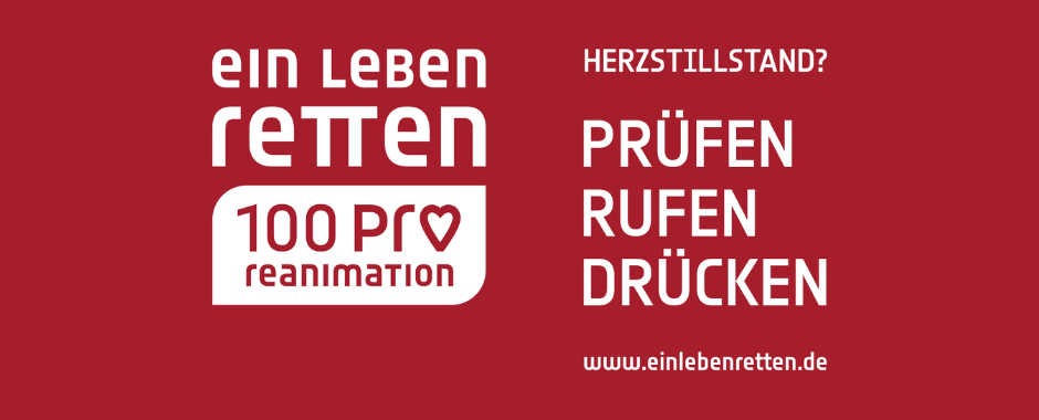 Logo der „Woche der Wiederbelebung“, Quelle: https://www.einlebenretten.de/ Das Logo der "Woche der Wiederbelebung"