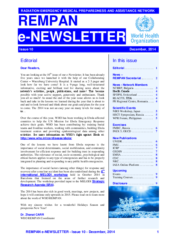 PDF REMPAN Newsletter Dezember 2014