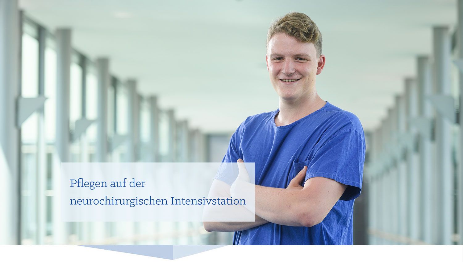 Foto von Dominik G.: "Pflegen auf der neurochirurgischen Intensivstation"