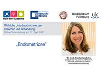 Titel Abendsprechstunde weibliche Unterbauchschmerzen Dr. Altides