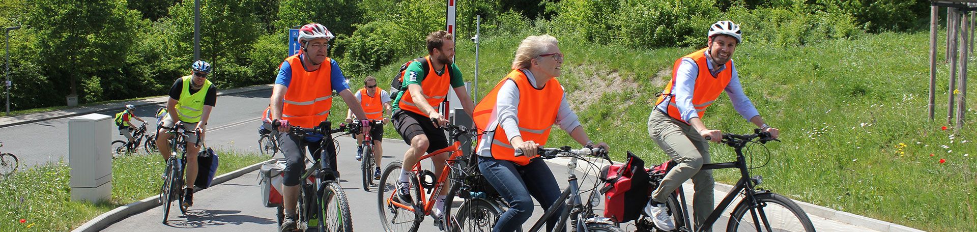 Foto einer Fahrradtour