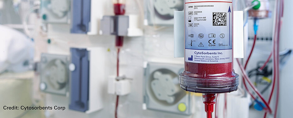Blutreinigung mit dem CytoSorb-System