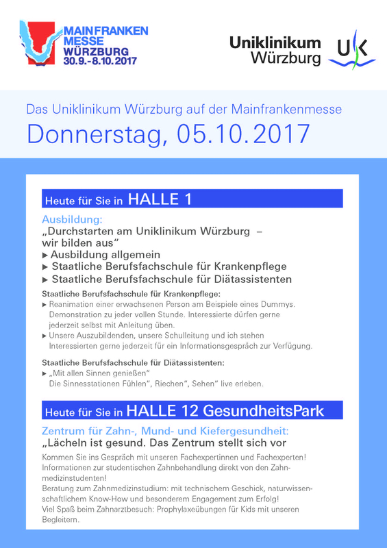 Messe Flyer