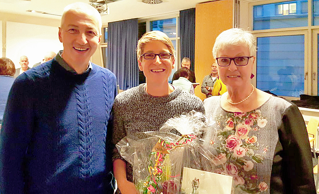 Prof. Dr. Ivan Aleksic, Franziska Liebhardt und Dorothea Eirich