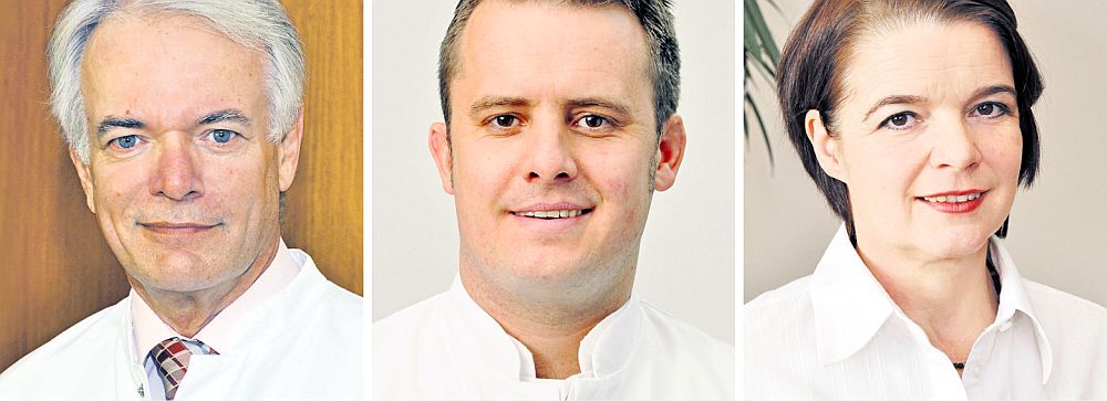 Prof. Dr. Rudolf Hagen, PD Dr. Kristen Rak und Dr. Heike Kühn